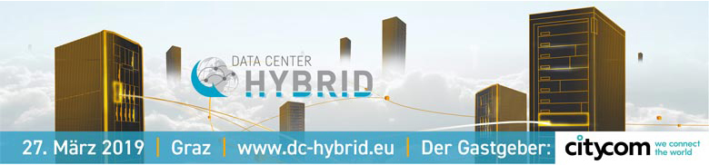 Infobild zur Data Center Hybrid Konferenz